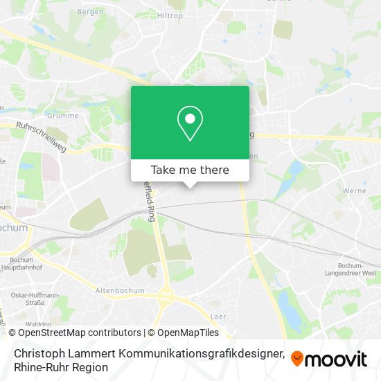 Карта Christoph Lammert Kommunikationsgrafikdesigner