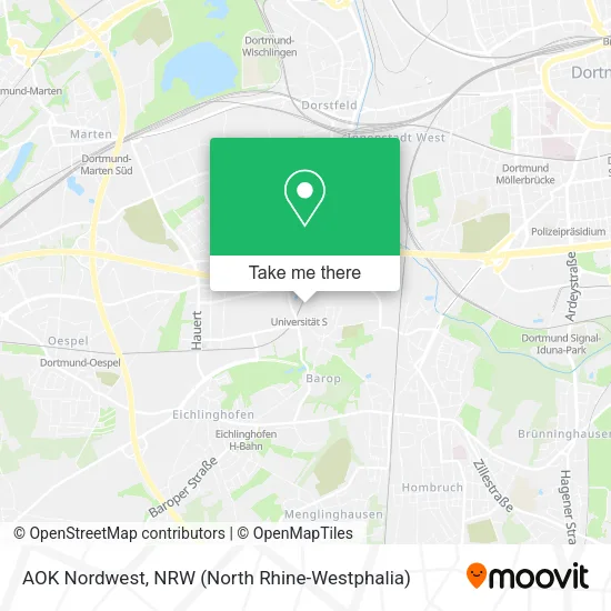 Карта AOK Nordwest