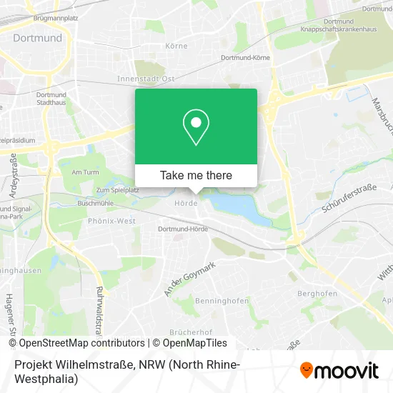 Карта Projekt Wilhelmstraße