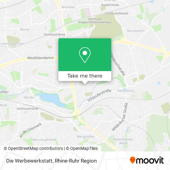 Die Werbewerkstatt map