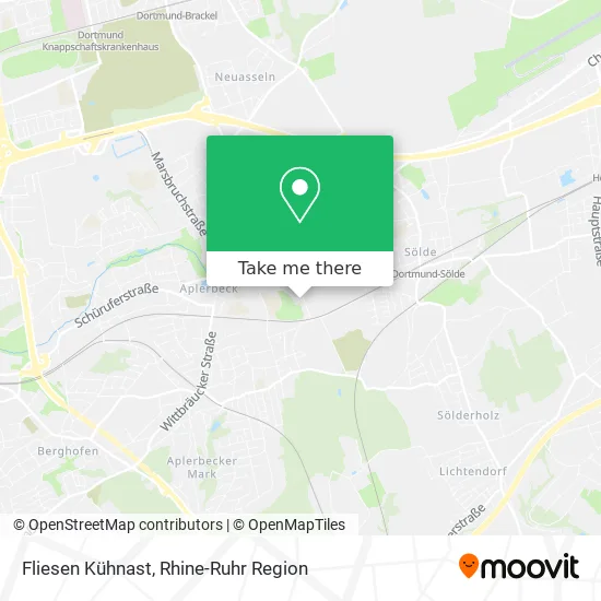 Карта Fliesen Kühnast