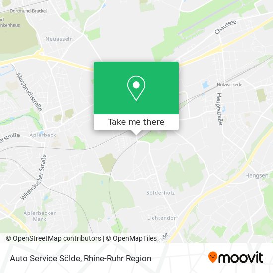 Auto Service Sölde map