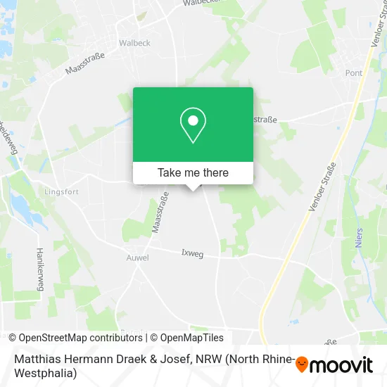 Карта Matthias Hermann Draek & Josef