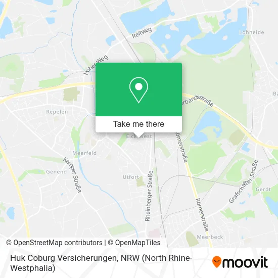 Huk Coburg Versicherungen map