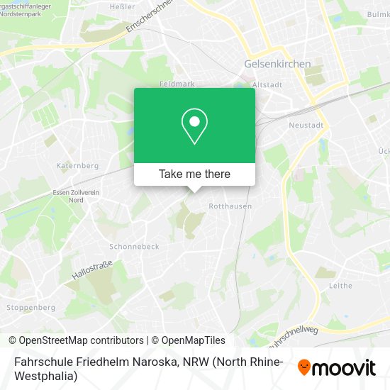 Карта Fahrschule Friedhelm Naroska