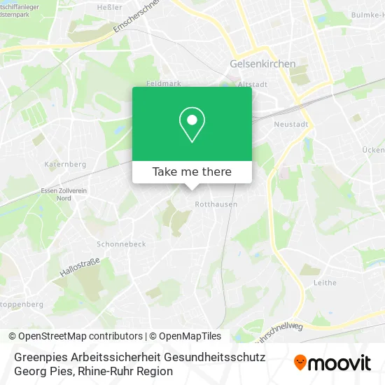 Карта Greenpies Arbeitssicherheit Gesundheitsschutz Georg Pies
