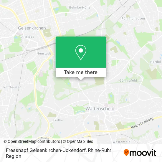 Карта Fressnapf Gelsenkirchen-Ückendorf