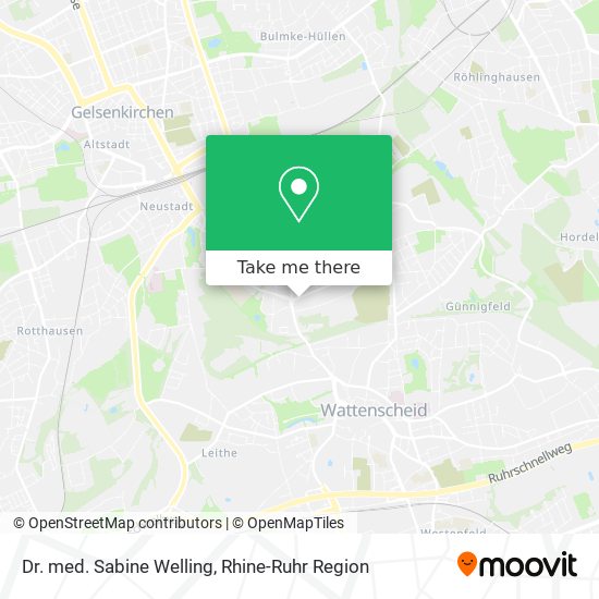 Dr. med. Sabine Welling map