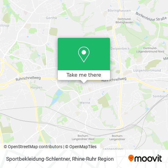 Карта Sportbekleidung-Schlentner