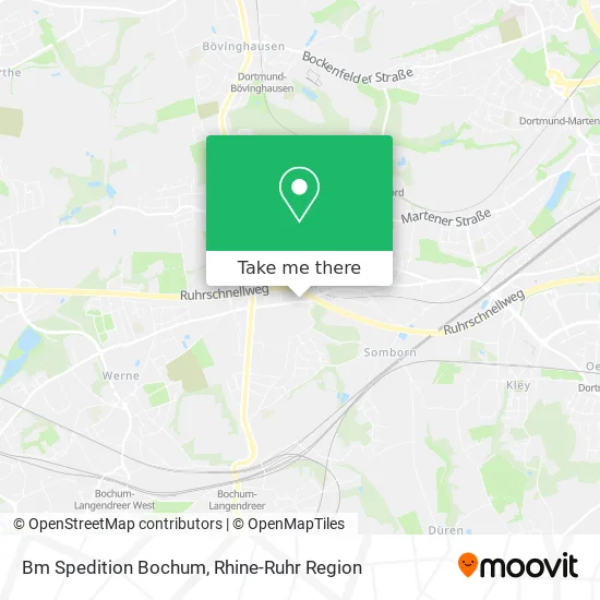 Карта Bm Spedition Bochum