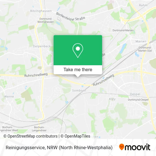 Карта Reinigungsservice