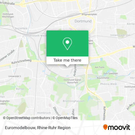 Карта Euromodelbouw