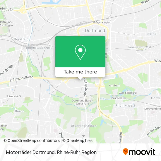 Карта Motorräder Dortmund