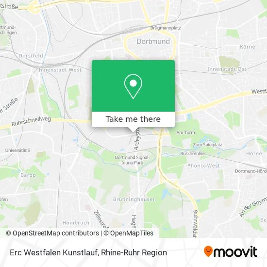 Карта Erc Westfalen Kunstlauf