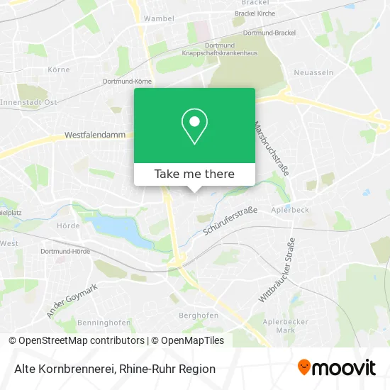 Карта Alte Kornbrennerei