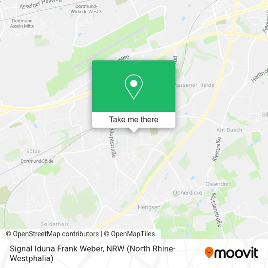 Карта Signal Iduna Frank Weber