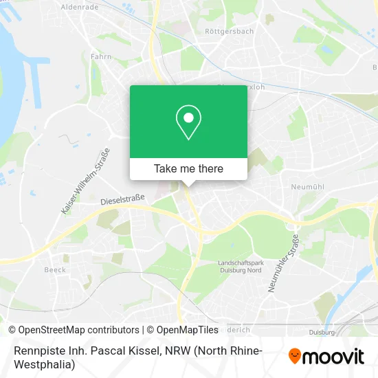 Rennpiste Inh. Pascal Kissel map