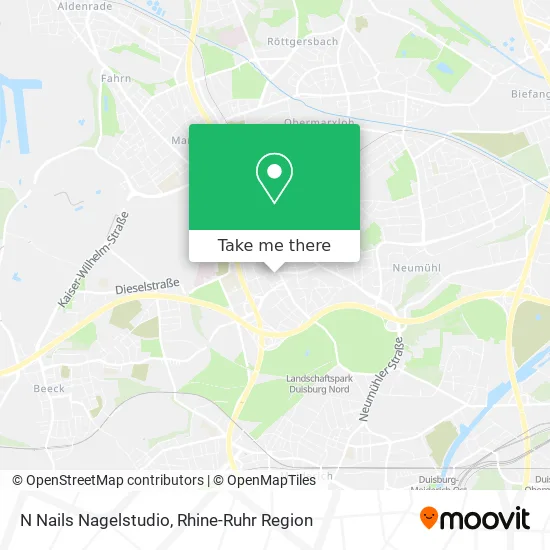 Карта N Nails Nagelstudio