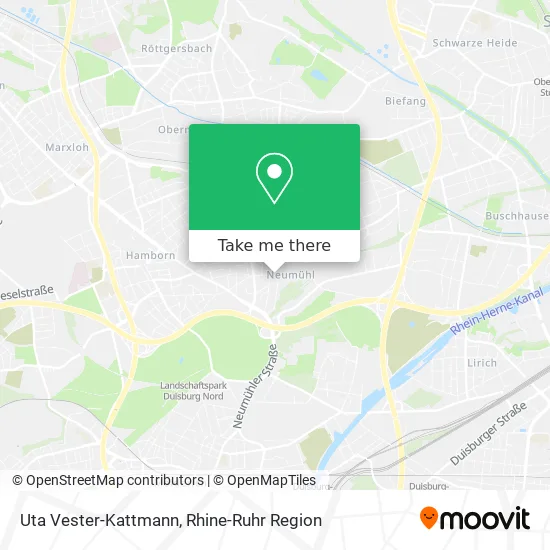 Карта Uta Vester-Kattmann