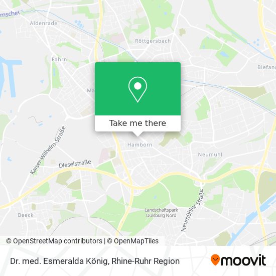 Dr. med. Esmeralda König map