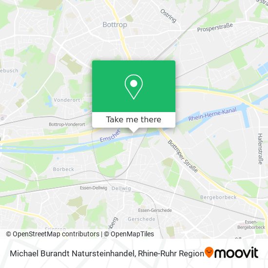 Michael Burandt Natursteinhandel map