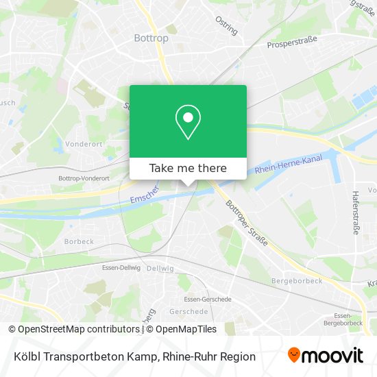 Kölbl Transportbeton Kamp map