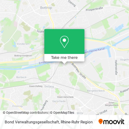 Bond Verwaltungsgesellschaft map