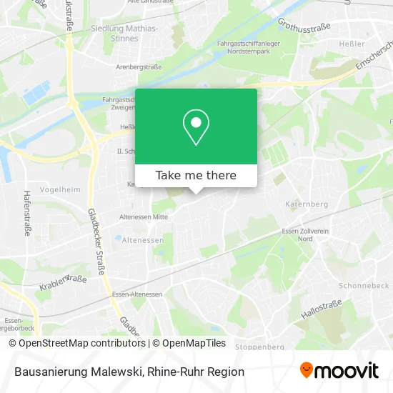 Карта Bausanierung Malewski