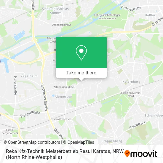 Reka Kfz-Technik Meisterbetrieb Resul Karatas map