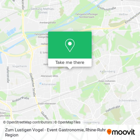 Zum Lustigen Vogel - Event Gastronomie map