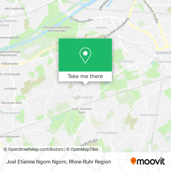 Карта Joel Etienne Ngom Ngom