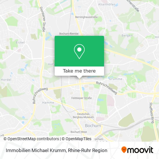 Immobilien Michael Krumm map