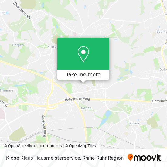 Карта Klose Klaus Hausmeisterservice