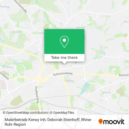 Карта Malerbetrieb Kensy Inh. Deborah Steinhoff