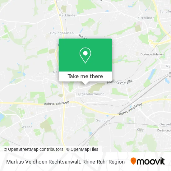 Карта Markus Veldhoen Rechtsanwalt