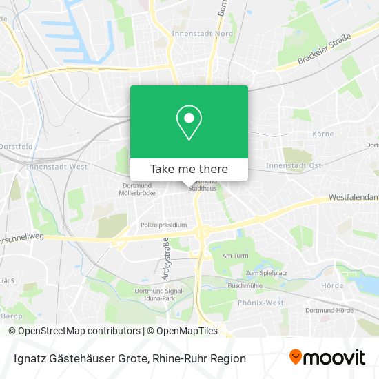 Ignatz Gästehäuser Grote map
