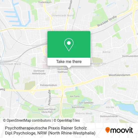 Карта Psychotherapeutische Praxis Rainer Scholz Dipl.Psychologe