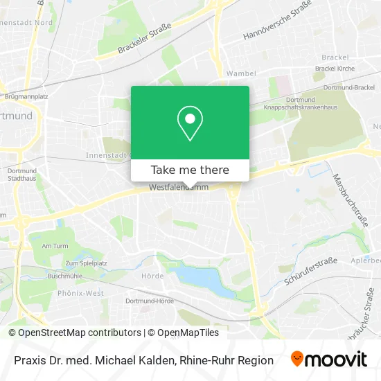 Карта Praxis Dr. med. Michael Kalden