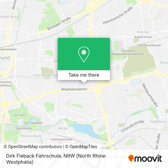 Карта Dirk Fieback Fahrschule