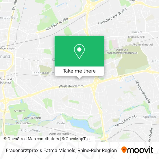 Карта Frauenarztpraxis Fatma Michels