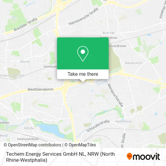 Карта Techem Energy Services GmbH NL
