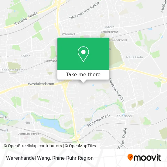 Карта Warenhandel Wang
