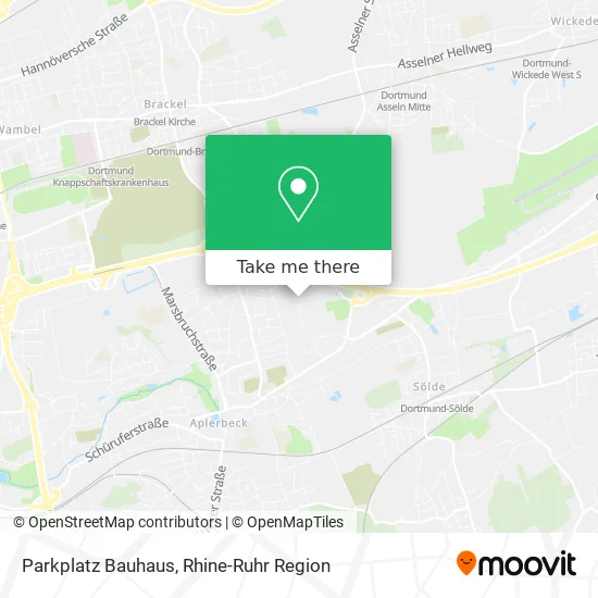 Карта Parkplatz Bauhaus