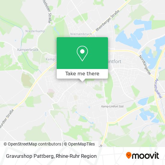 Gravurshop Pattberg map