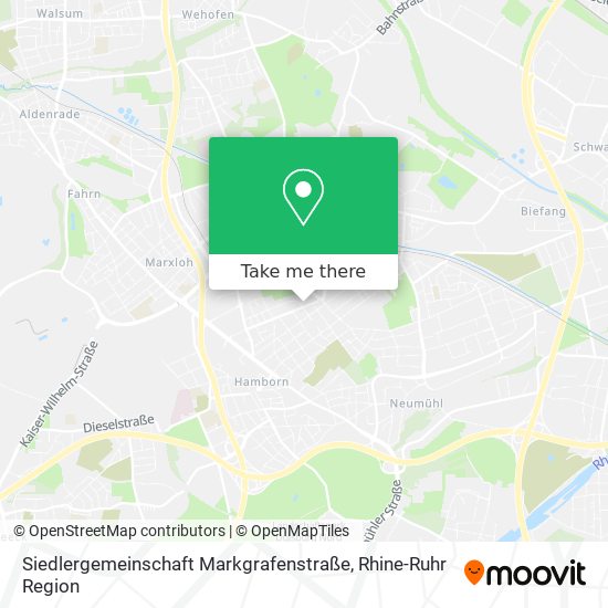 Siedlergemeinschaft Markgrafenstraße map