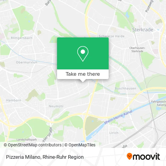 Карта Pizzeria Milano