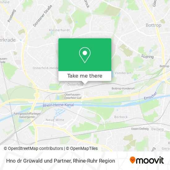 Карта Hno dr Grüwald und Partner