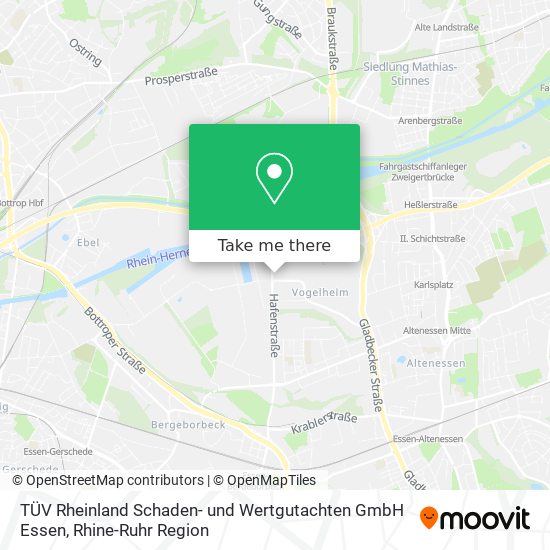 TÜV Rheinland Schaden- und Wertgutachten GmbH Essen map