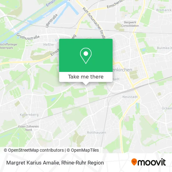 Карта Margret Karius Amalie