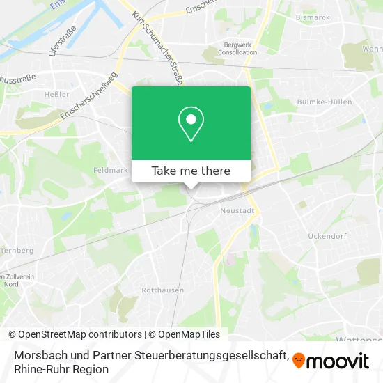 Morsbach und Partner Steuerberatungsgesellschaft map